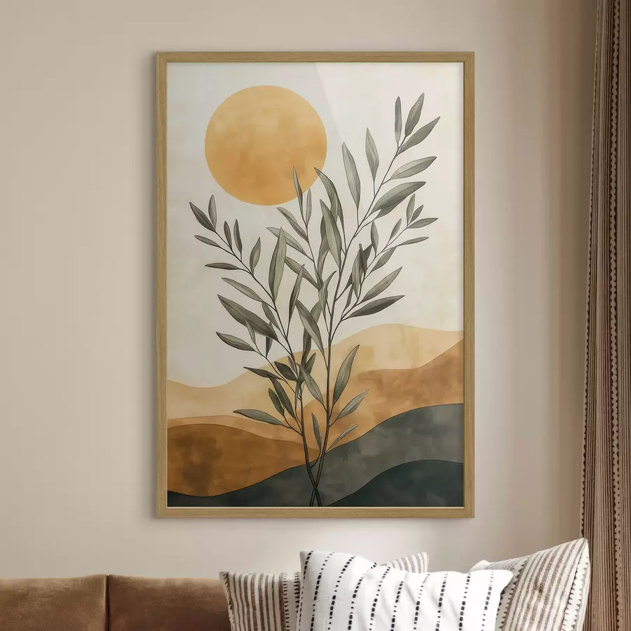 Fototapetai Alyvuogės šakelė f51055