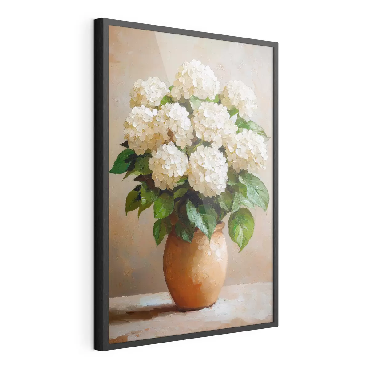 Plakatas Baltos hortenzijos f51062