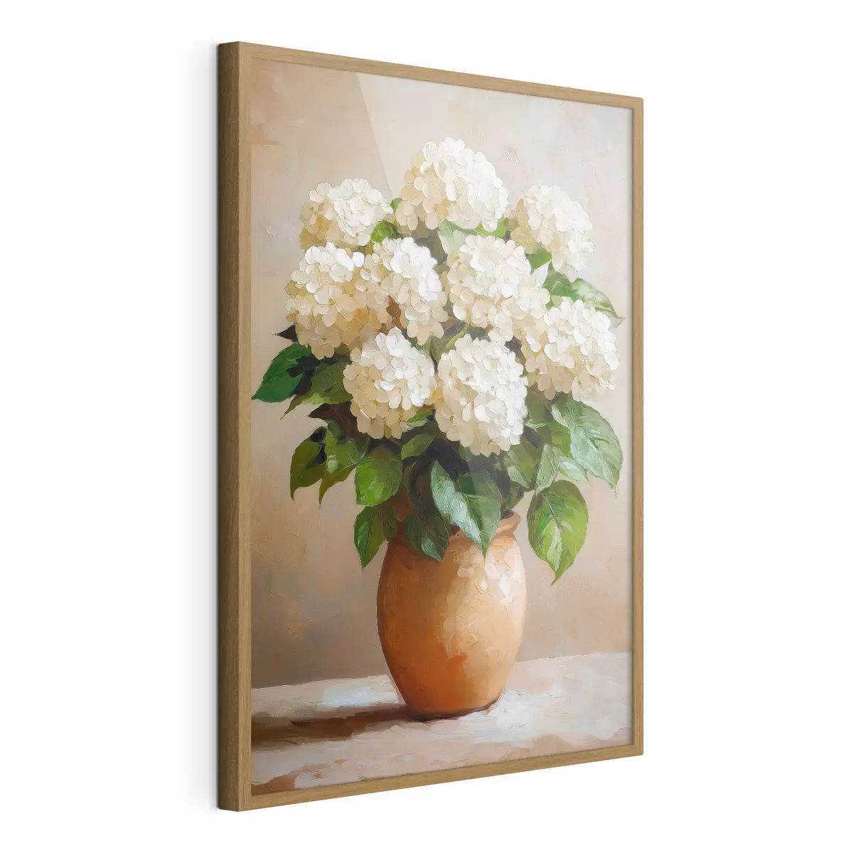 Plakatas Baltos hortenzijos f51062