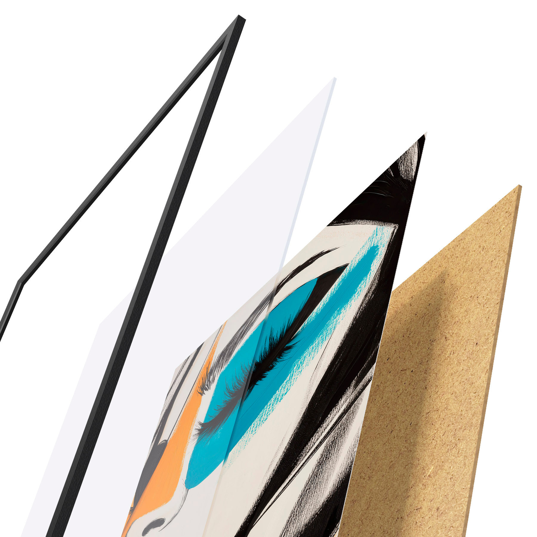 Plakatas Veidai paveiksluose f51065