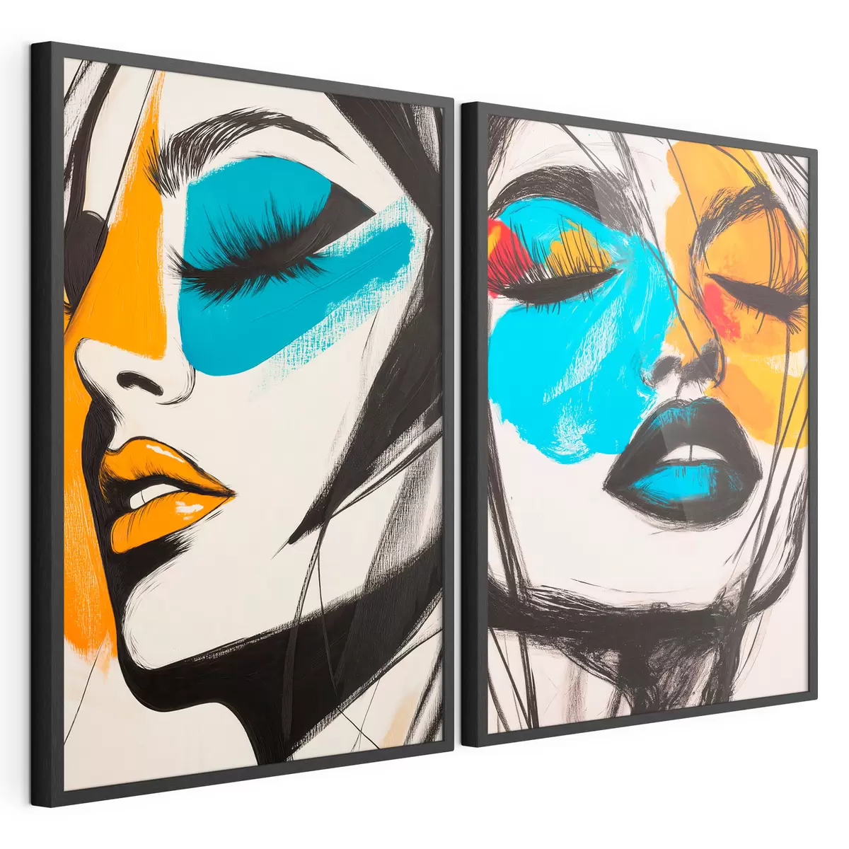 Plakatas Veidai paveiksluose d31083