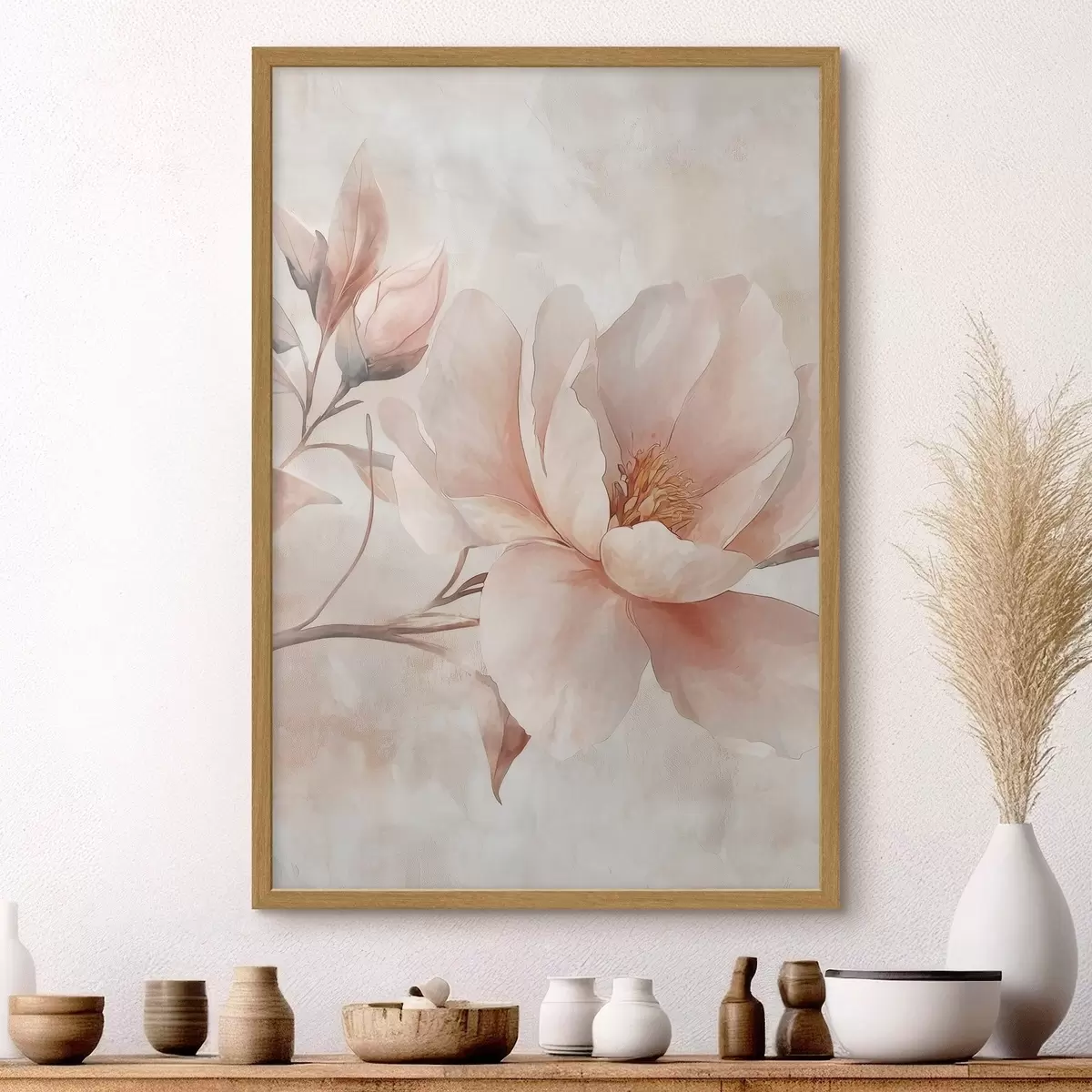 Plakatas Miltinė bijūnė su pumpuru f51097