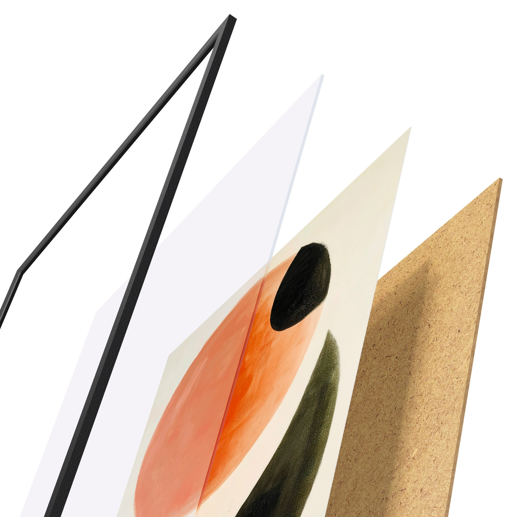 Plakatas Geometrinė abstrakcija f51148