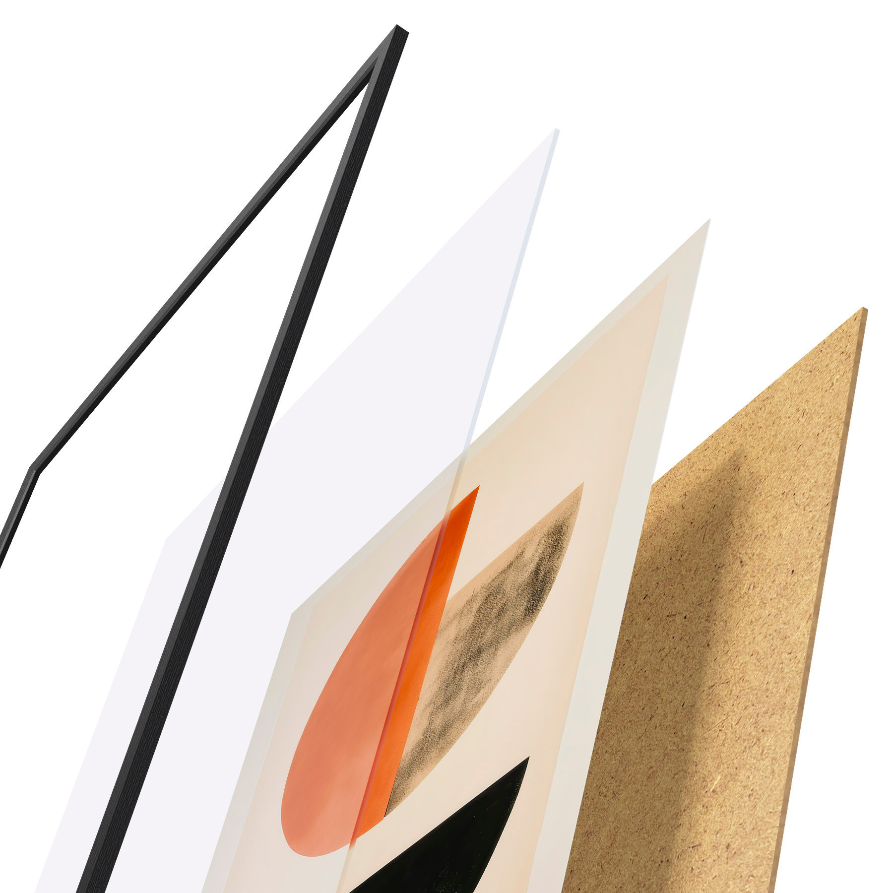 Plakatas Geometrinė abstrakcija f51149