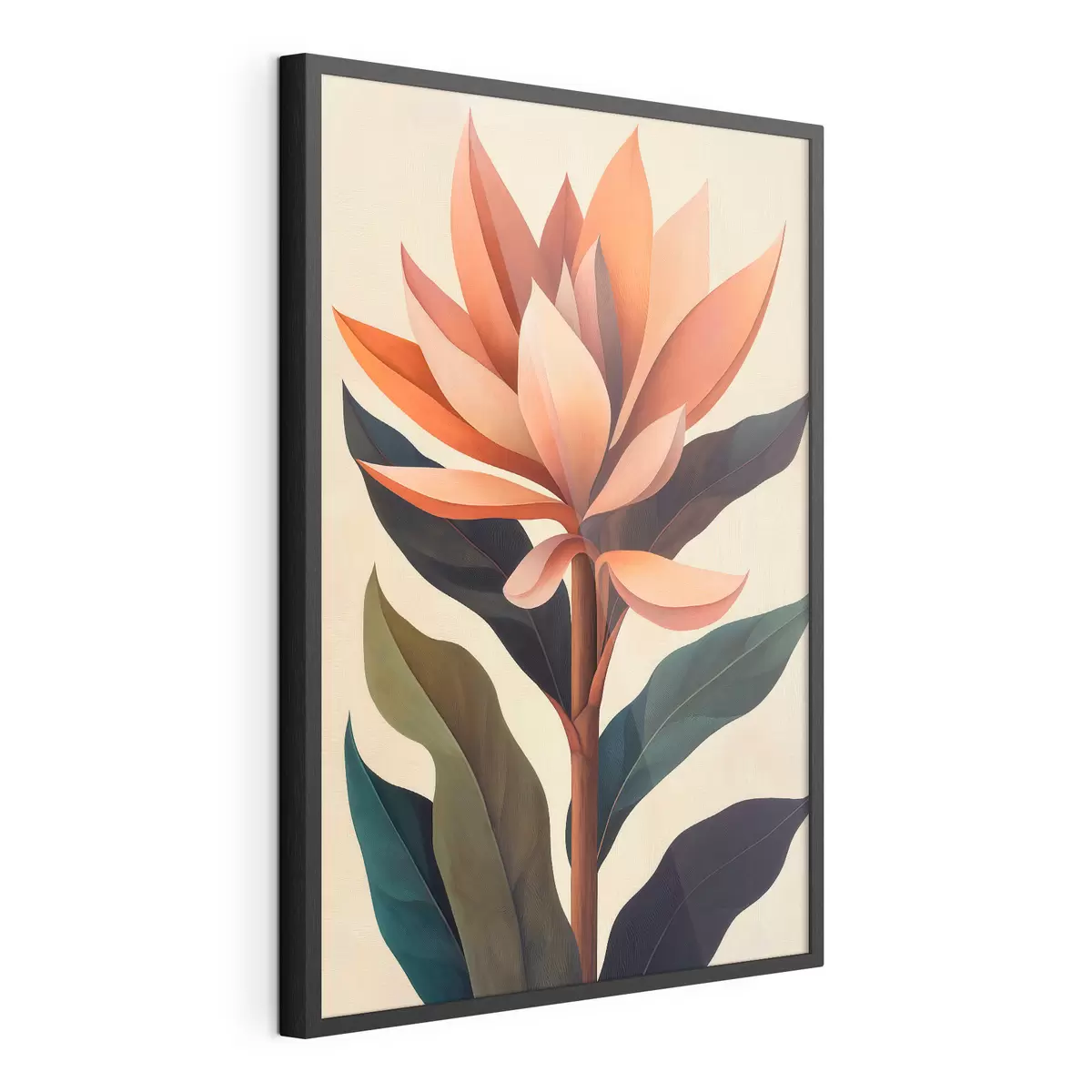 Plakatas Abstrakti gėlė f51155