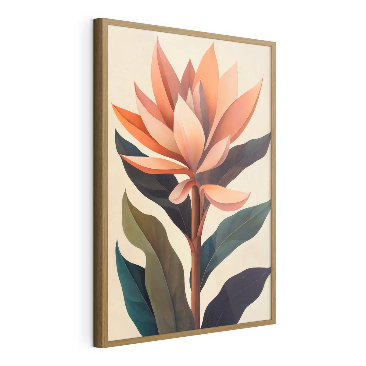 Plakatas Abstrakti gėlė f51155