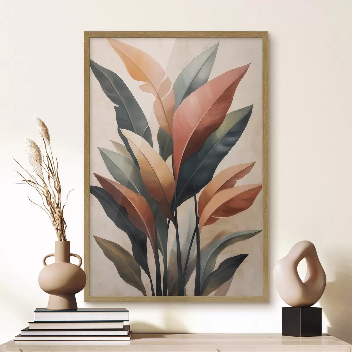 Plakatas Abstrakčios lapai f51156