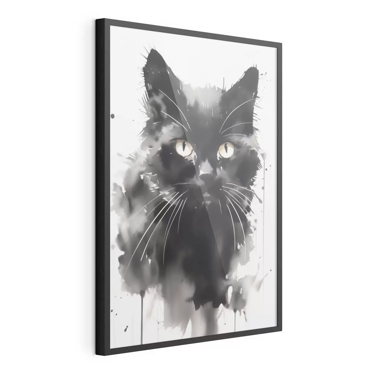 Plakatas Katės portretas, tapybos imitacija f51169
