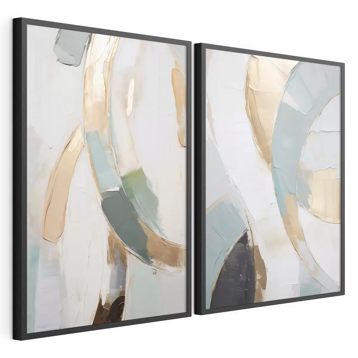 Plakatas Abstrakčioji kompozicija, paveikslo imitacija d31109