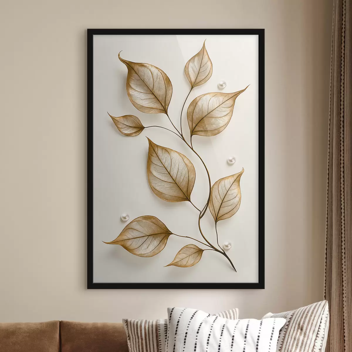 Plakatas Elegantiška botaninė šakelė f50866