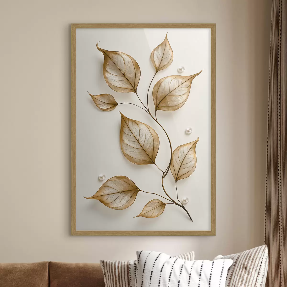 Plakatas Elegantiška botaninė šakelė f50866