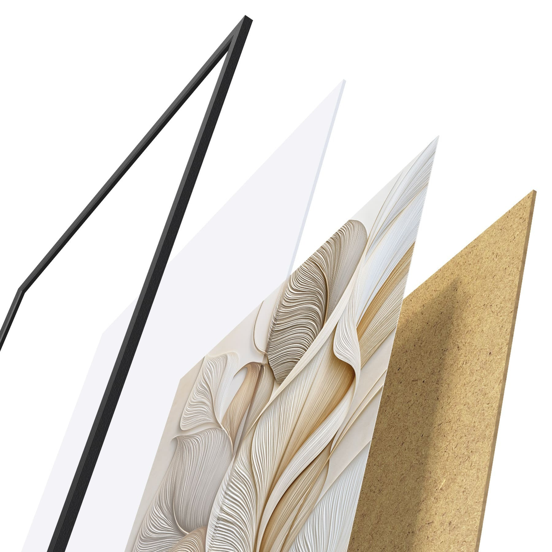 Plakatas Abstraktūs lapai f51177
