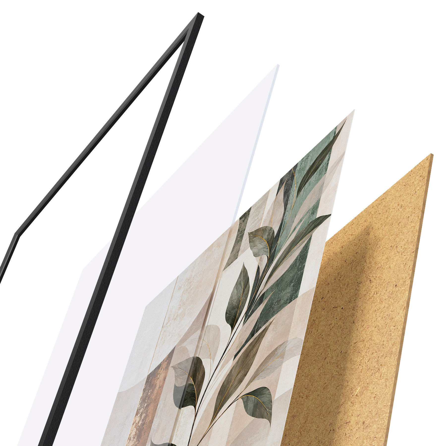 Plakatas Botaninė geometrija f51180