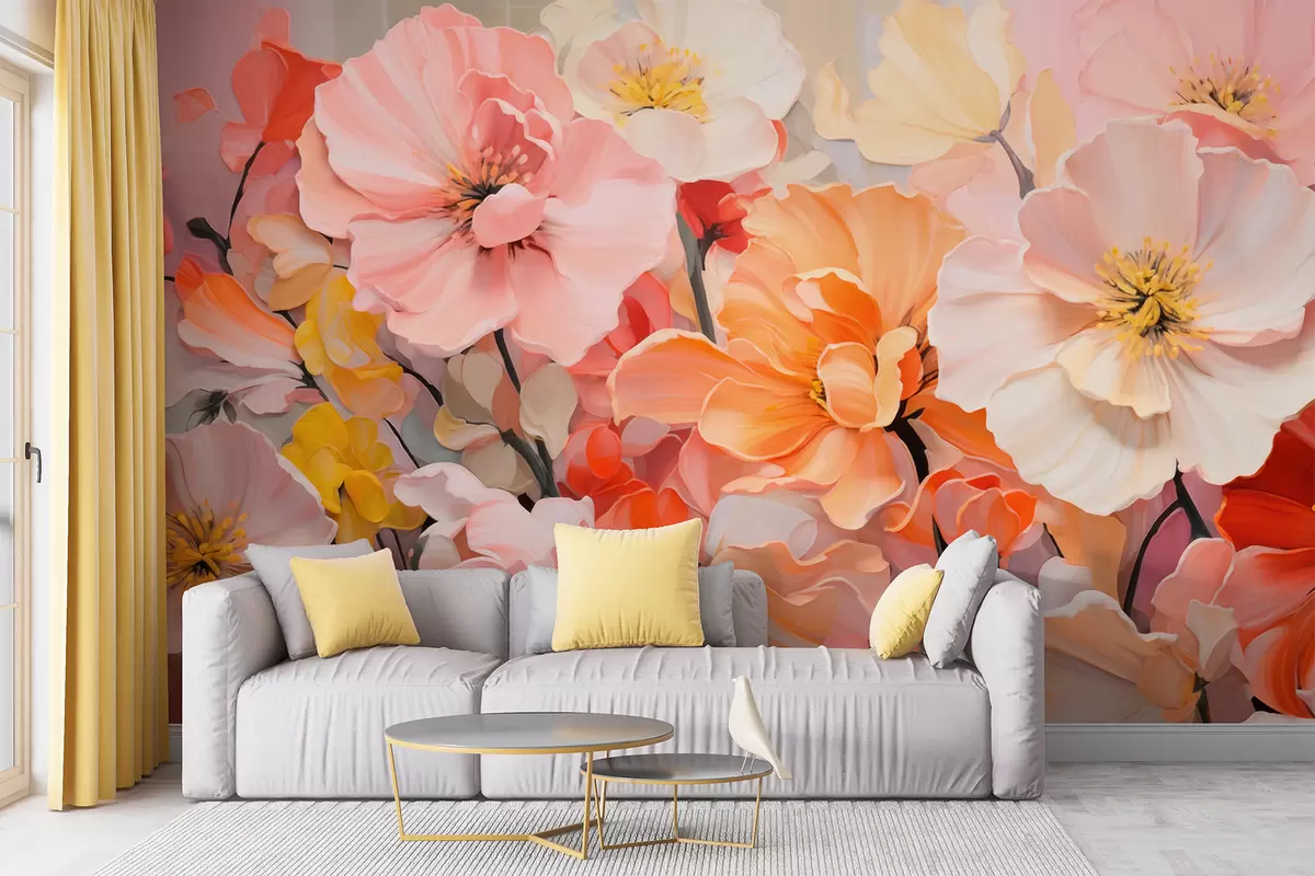 Fototapetai Fantazijos gėlės w05908