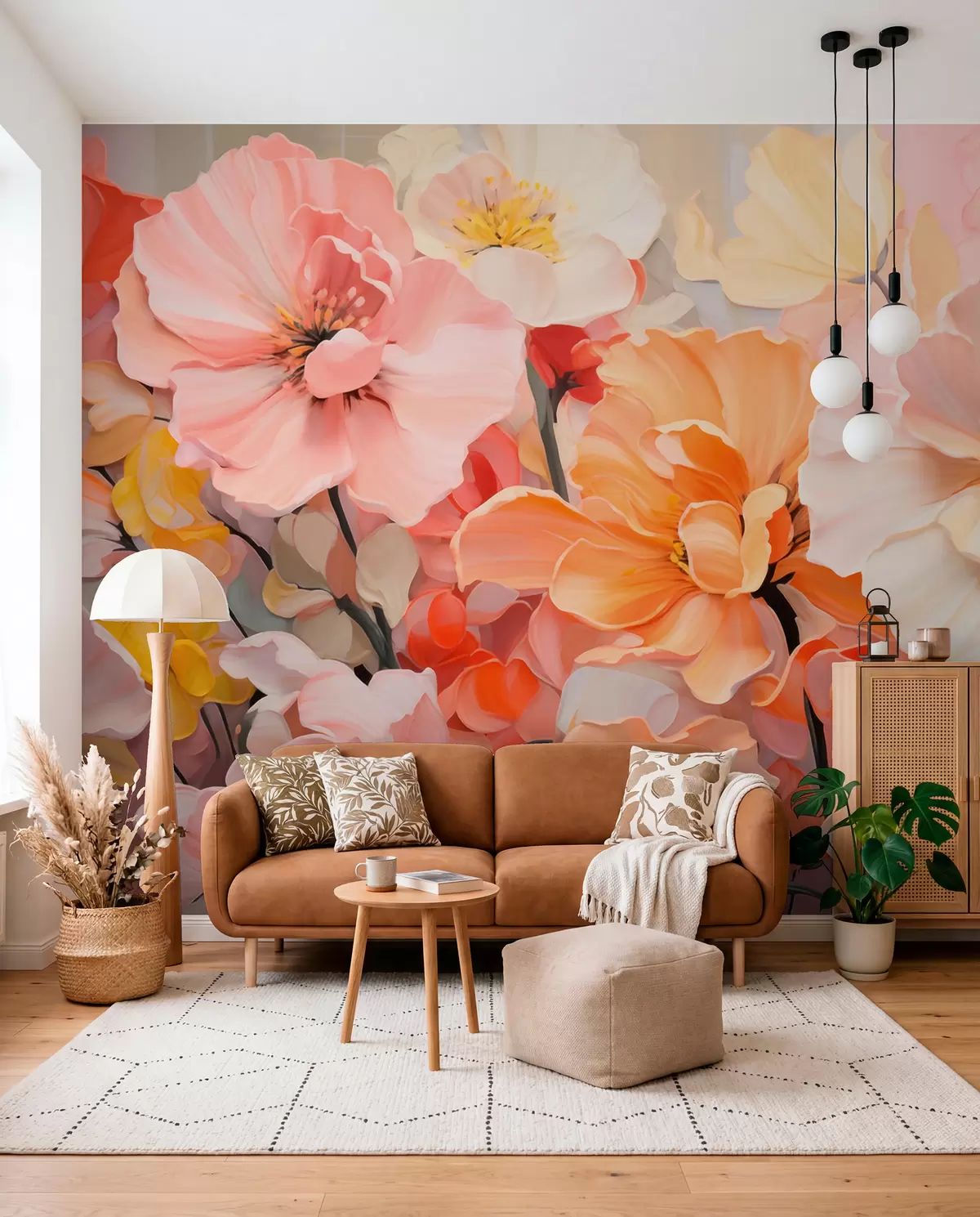Fototapetai Fantazijos gėlės w05908