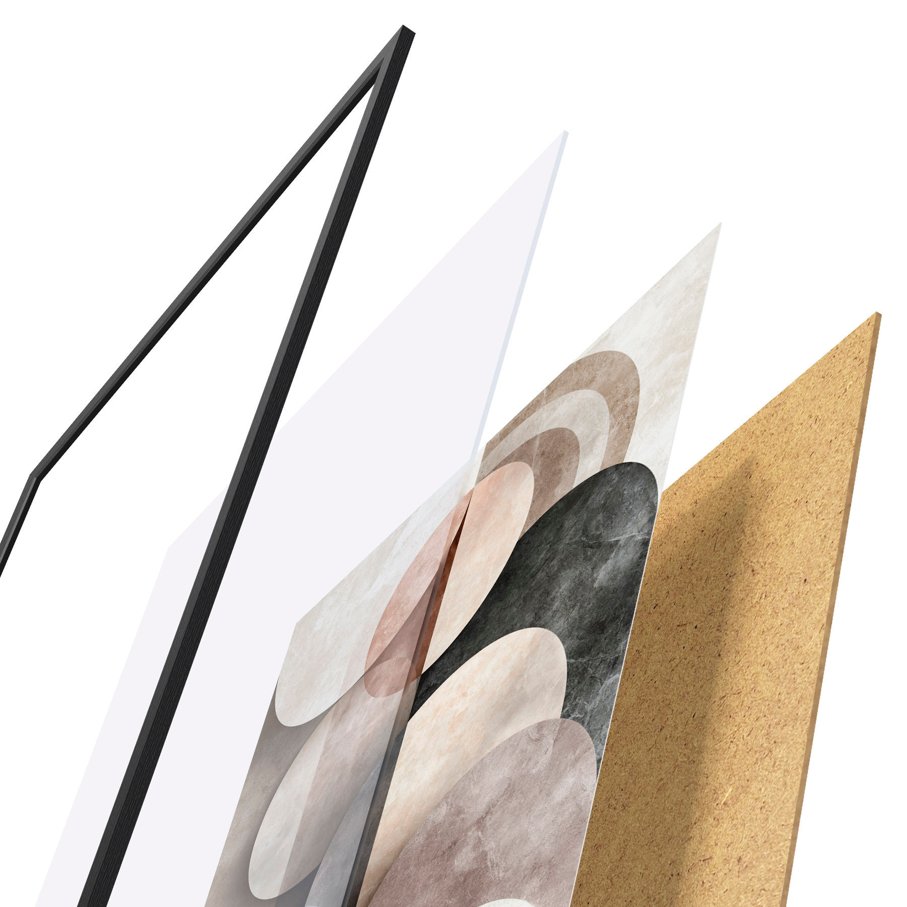 Plakatas Sutampantys apskritimai f51184