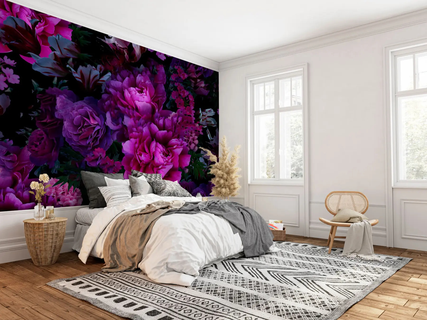 Fototapetai Ryškios gėlės u72236
