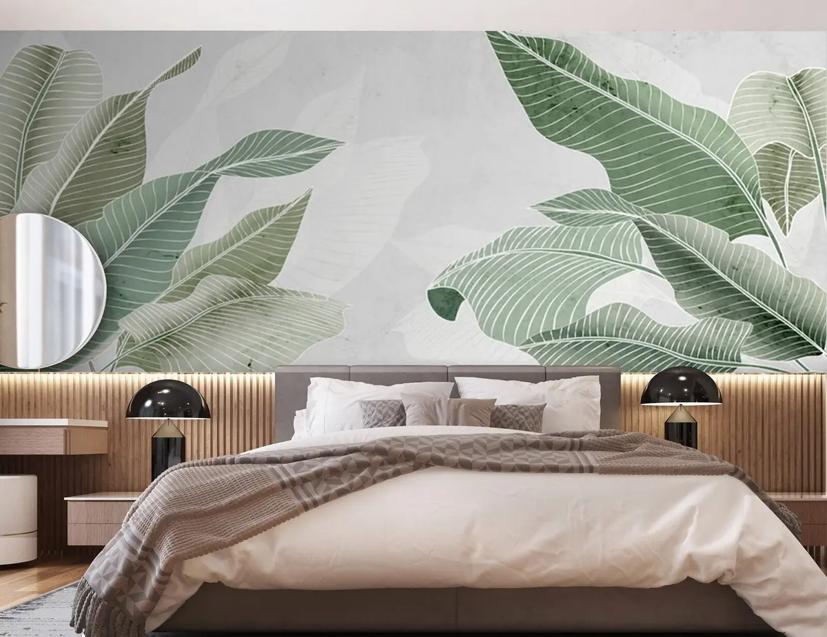 Fototapetai Atogrąžų palmių lapai u72115