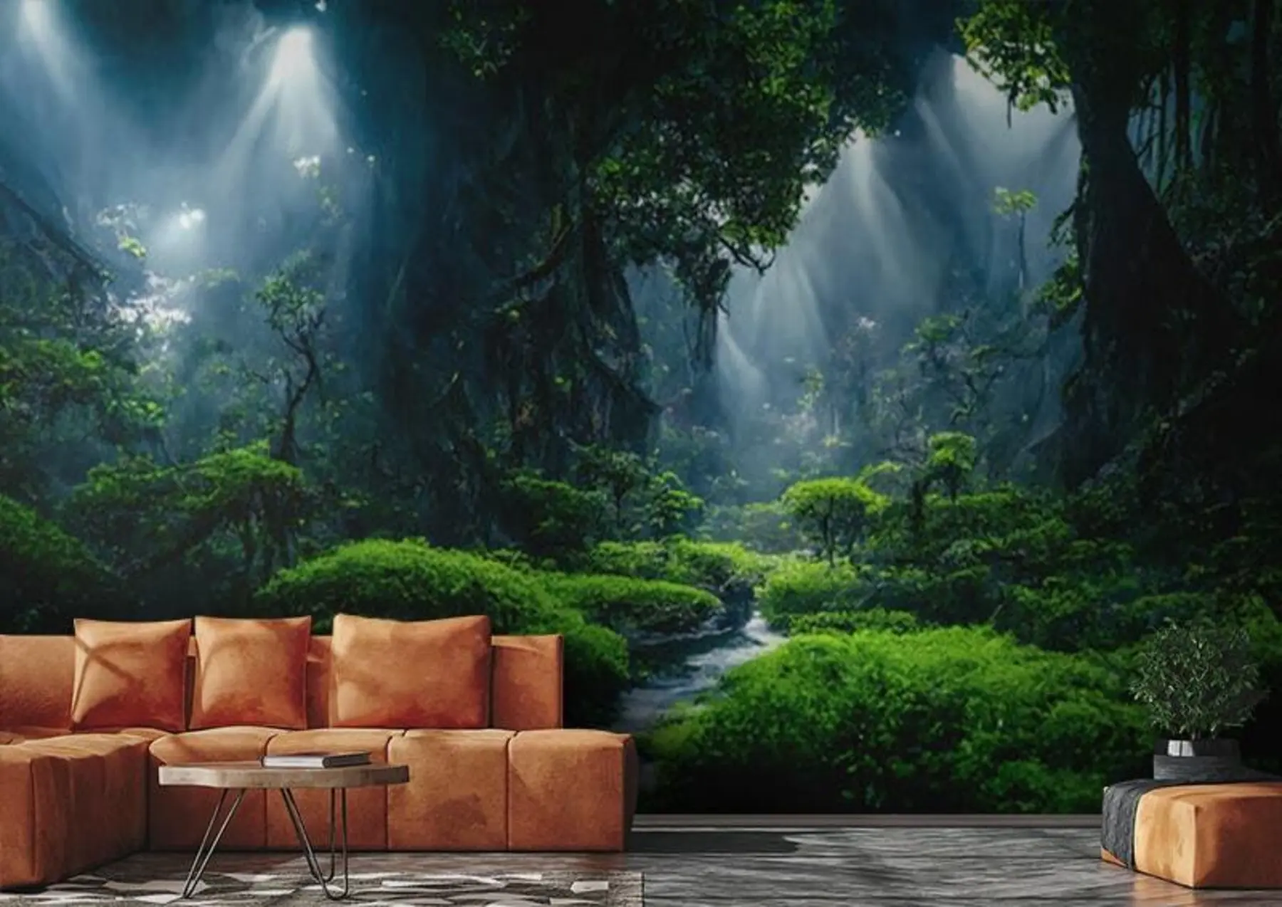 Fototapetai Natūralus miško kraštovaizdis u72430