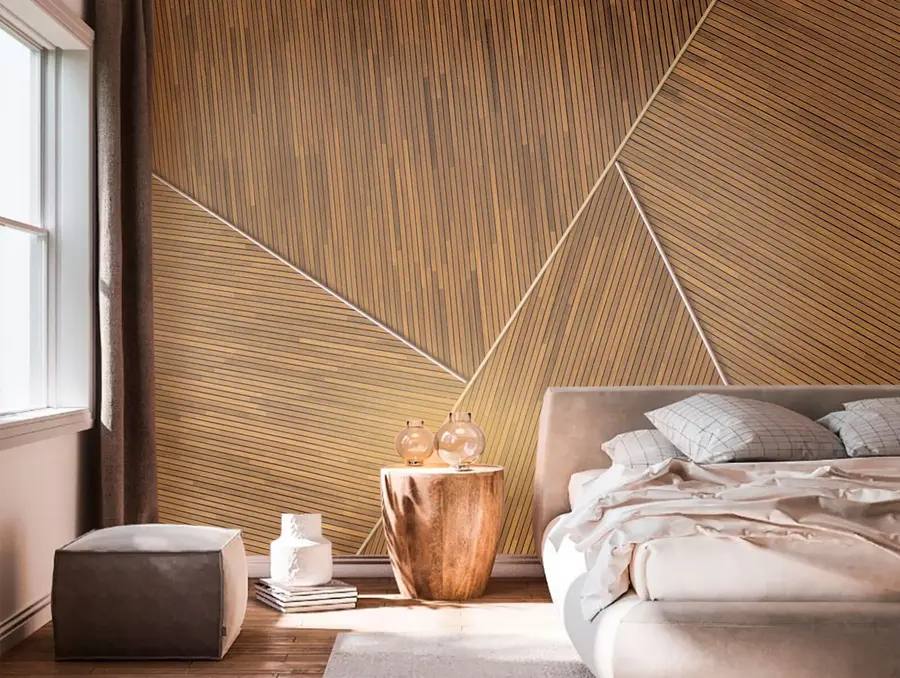 Fototapetai Medinės sienos imitacija u73431