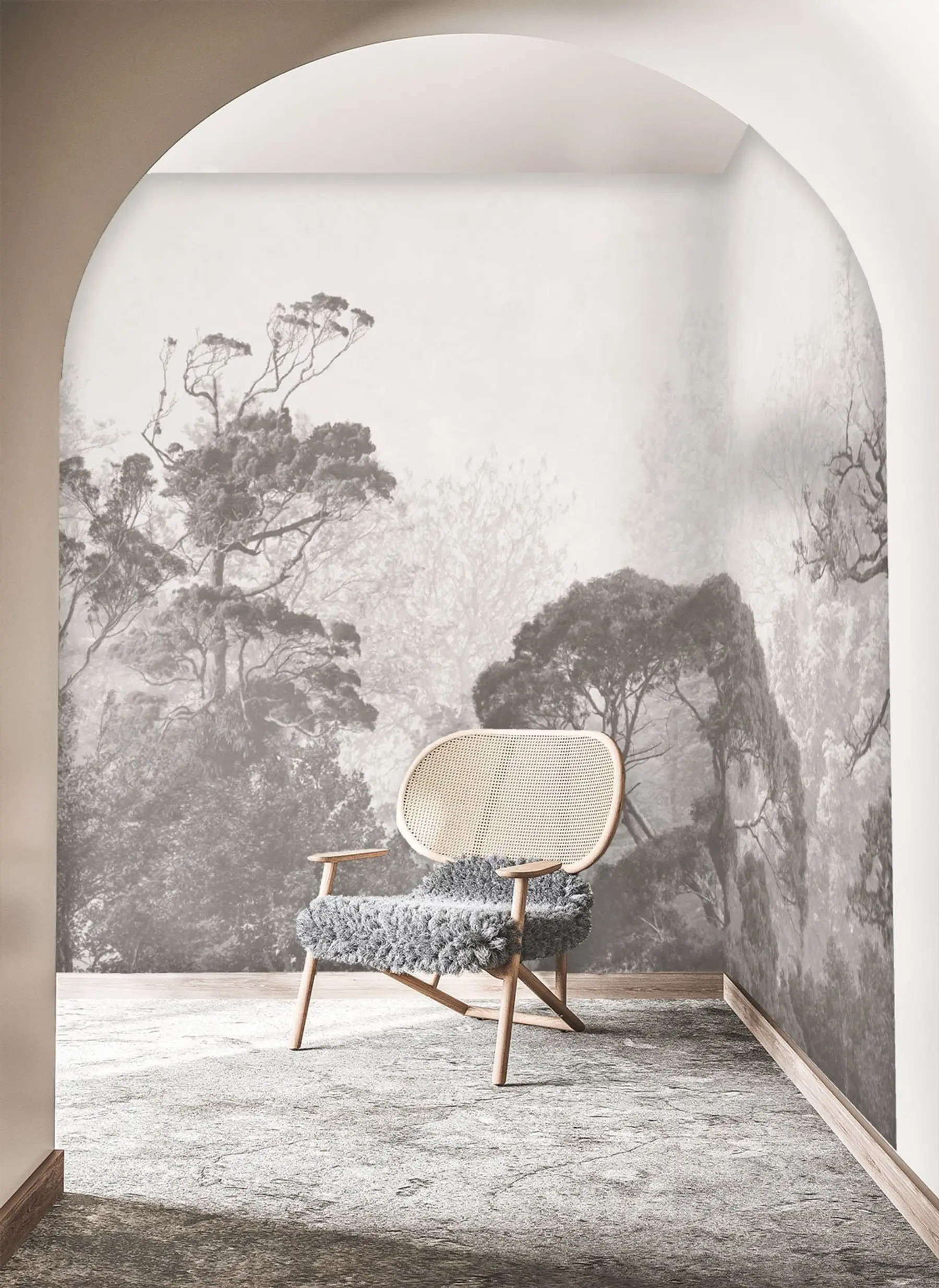 Fototapetai Medžiai grunge fone u79824