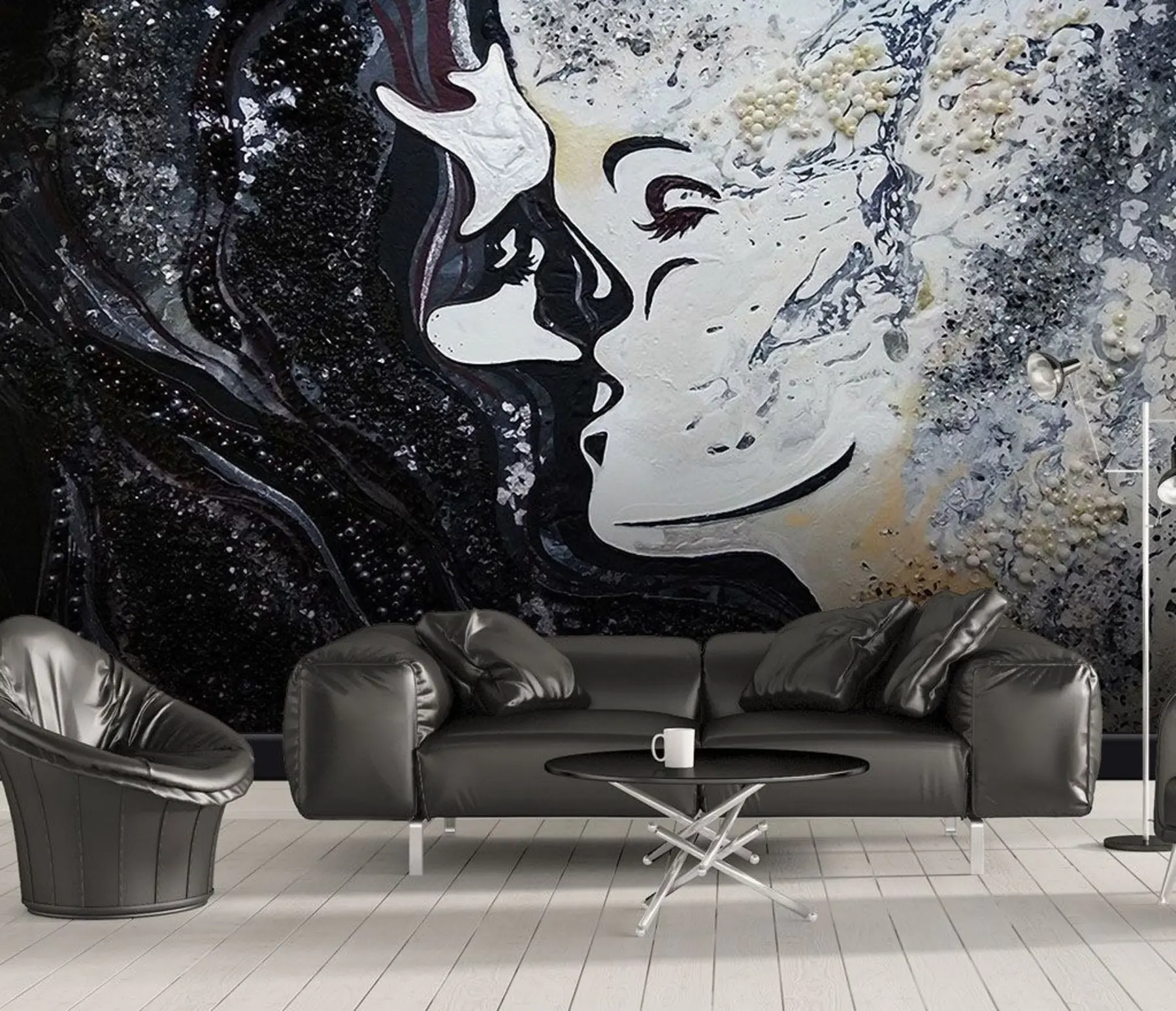 Fototapetai Tamsos ir šviesos bučinys u16121