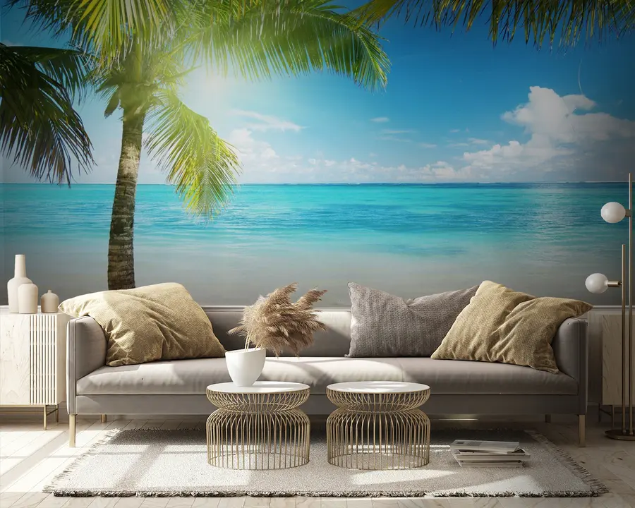 Fototapetai Vanduo, dangus ir debesys u57179