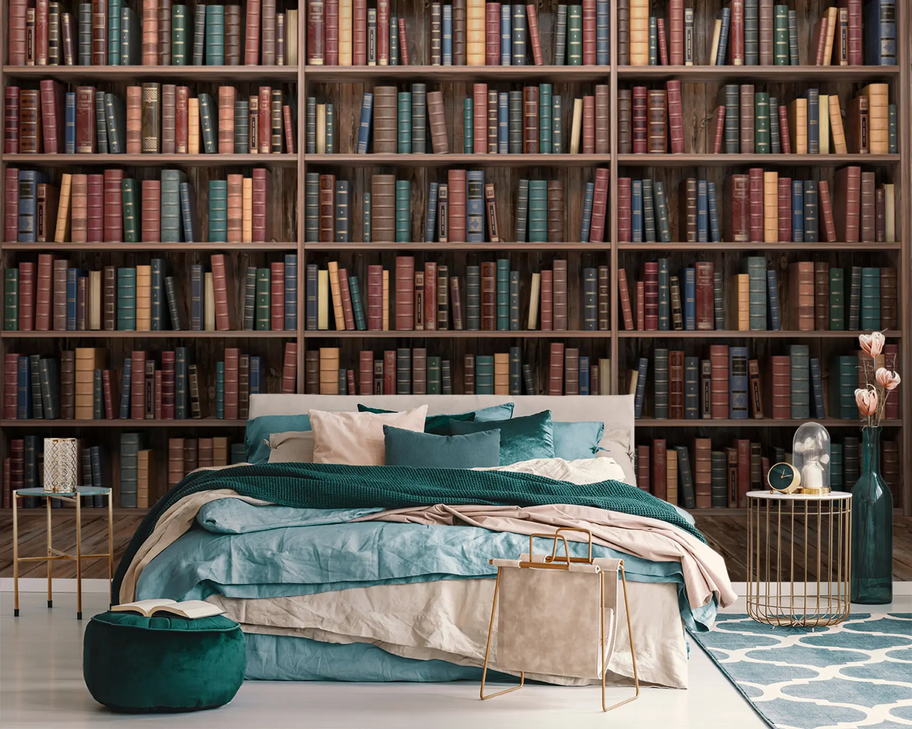 Fototapetai Įspūdinga biblioteka u93501