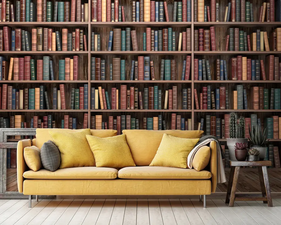 Fototapetai Įspūdinga biblioteka u93501