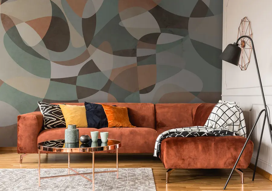Fototapetai Geometrinė retro tendencija u73971