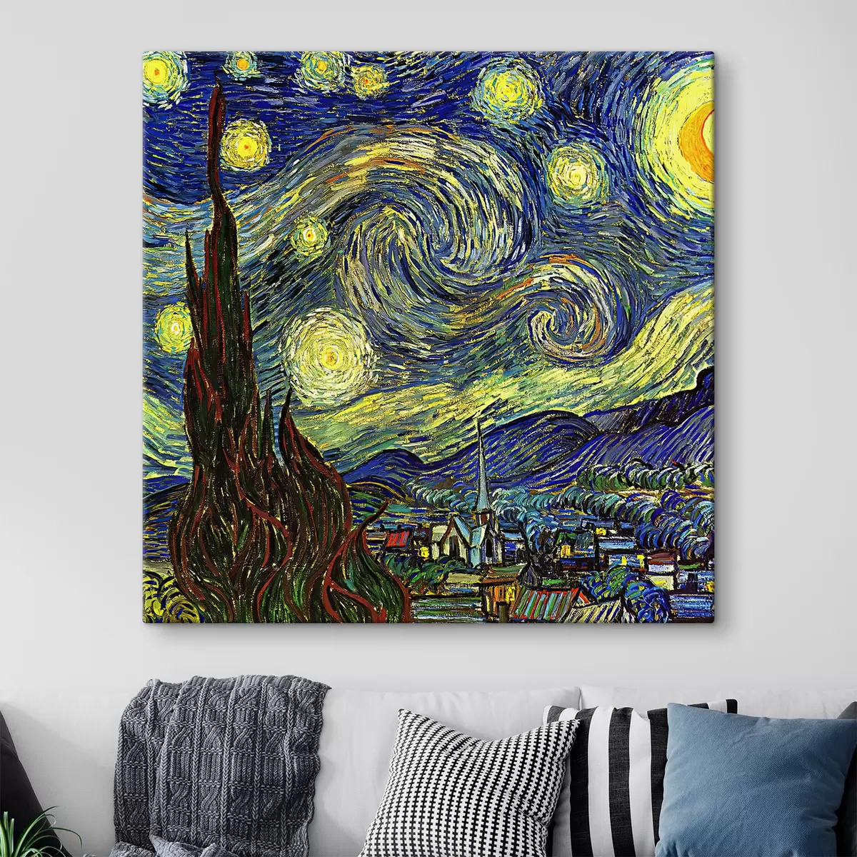 Paveikslėlis Žvaigždėta naktis, Vincentas van Gogas s15213