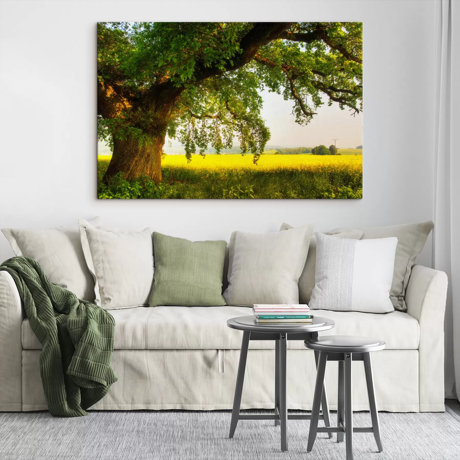 Fototapetai Augalai, dangus ir žmonės gamtoje s15283