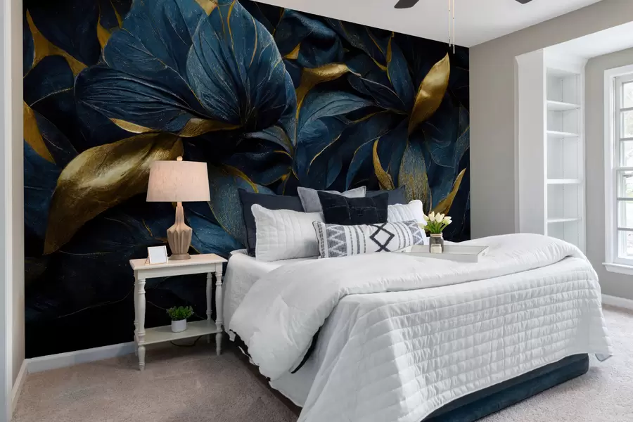 Fototapetai Mėlynos karališkos gėlės u74140