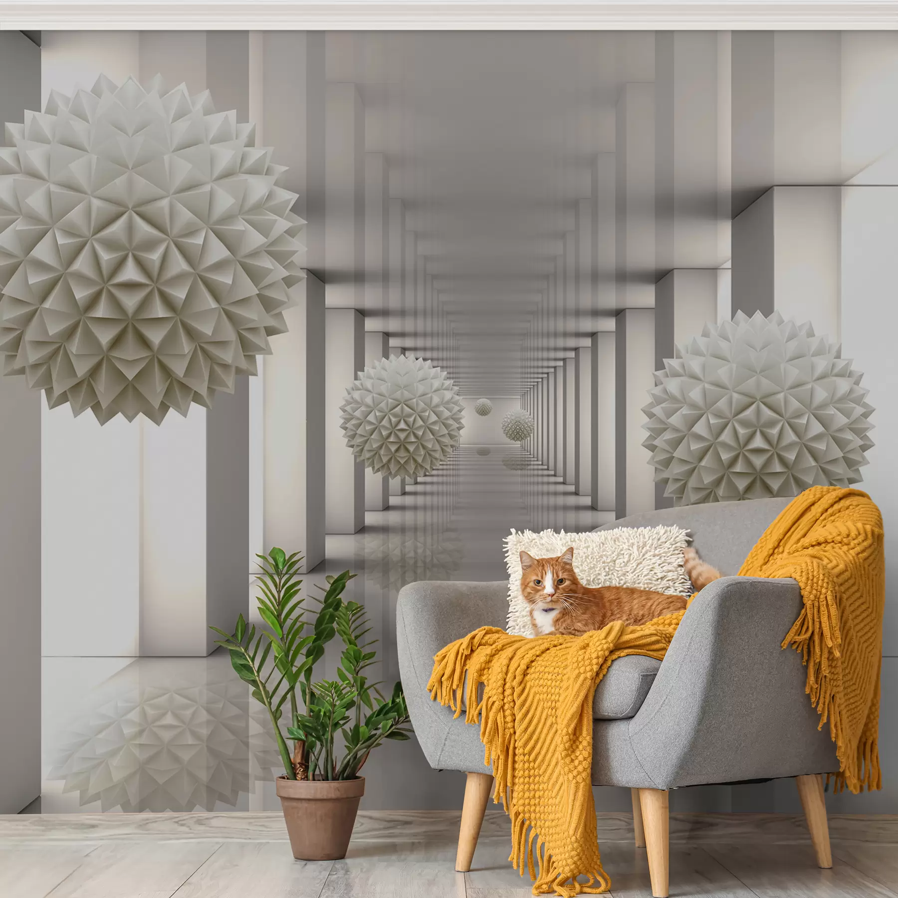 Fototapetai Ruda drugelis u63738