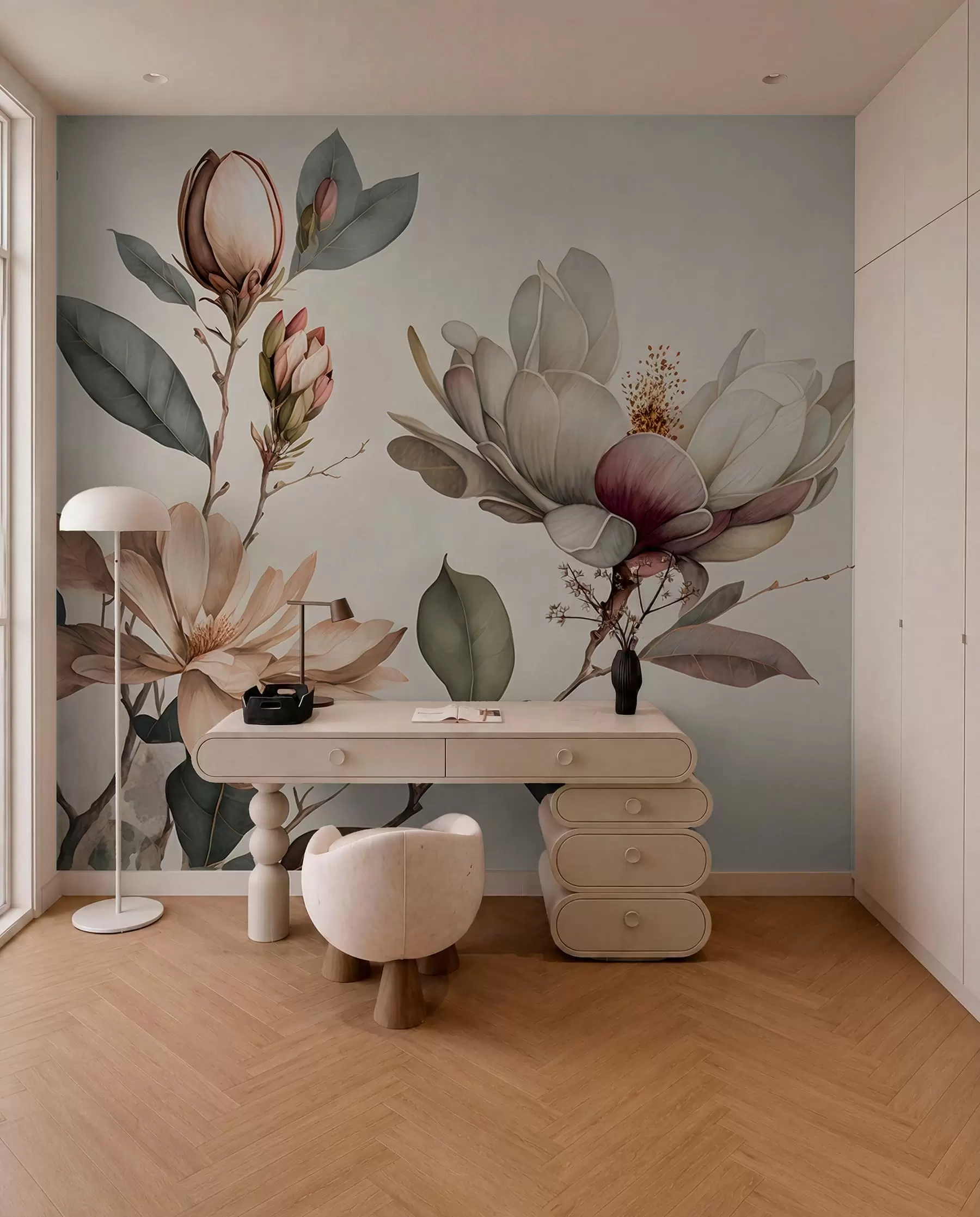 Fototapetai Magnolijos etiudas u93020