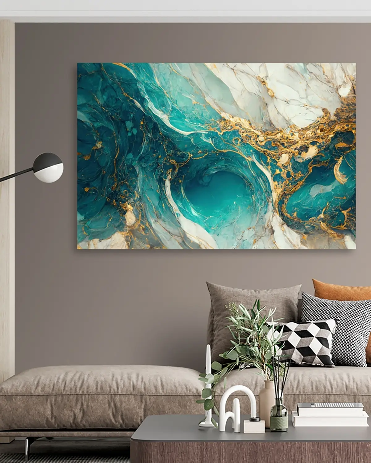 Paveikslėlis Skystas marmuras šiltų atspalvių s32411