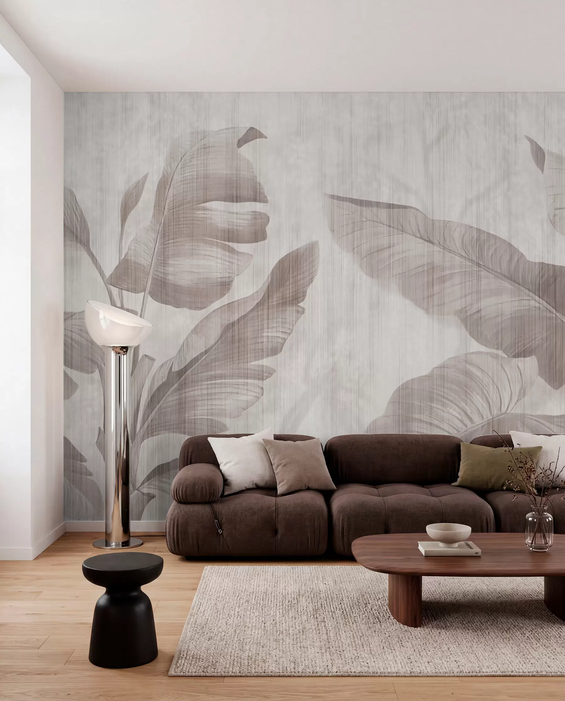 Fototapetai Bananų lapų šešėliai u00299
