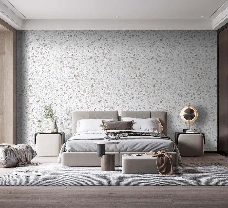 Fototapetai Teraco plytelės, mozaika su natūraliais akmenimis, granitu, marmuru, kvarcu, betonu u94304