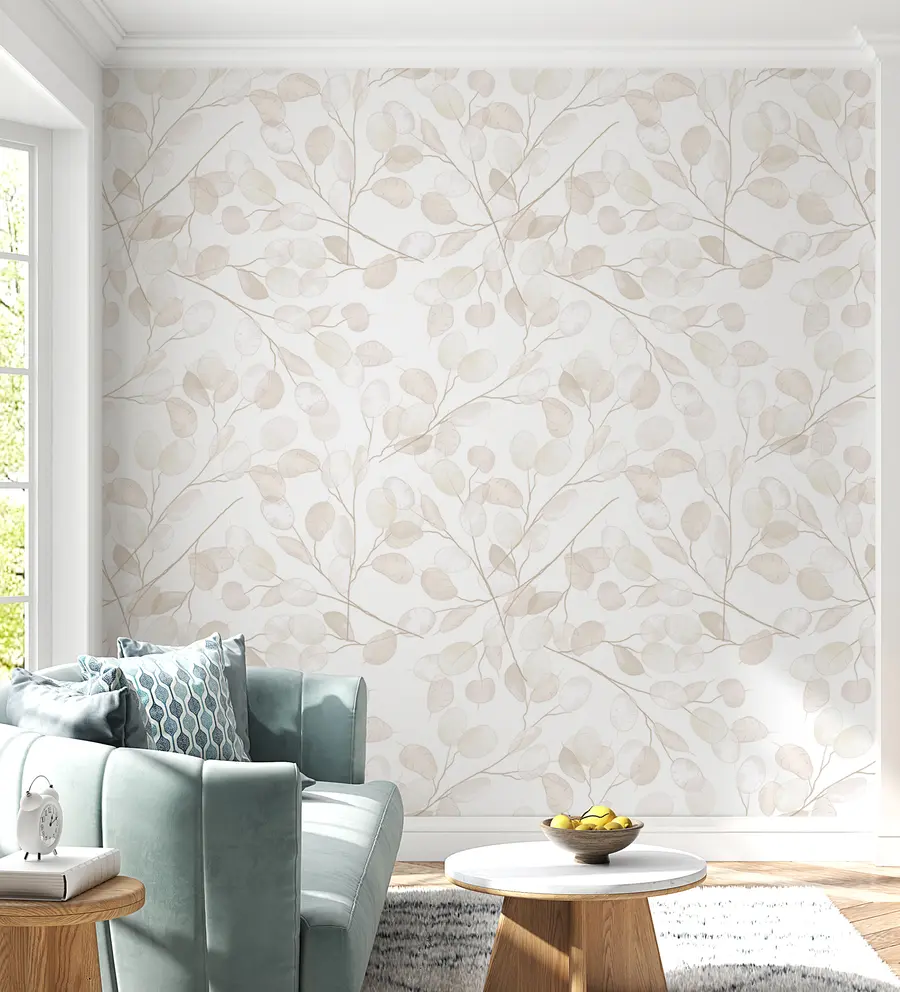 Fototapetai Akvarelinis gėlių raštas u94320