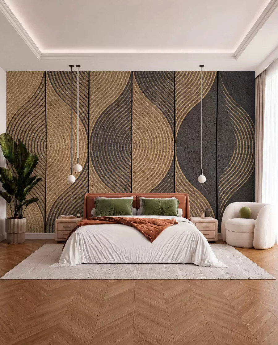 Fototapetai Rytietiško stiliaus bangos u75837