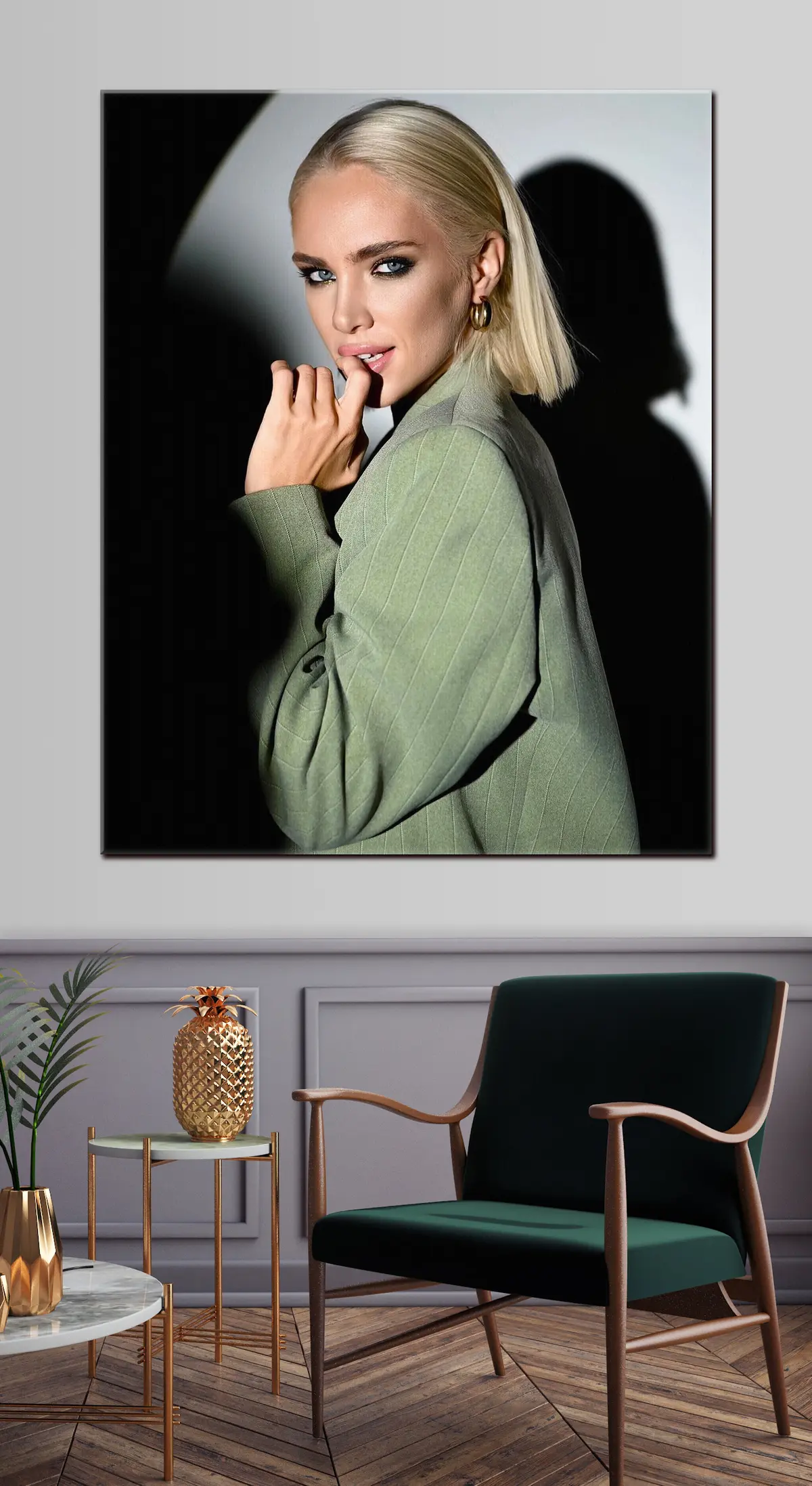 Paveikslėlis Lūpos, marškiniai ir akys s33218