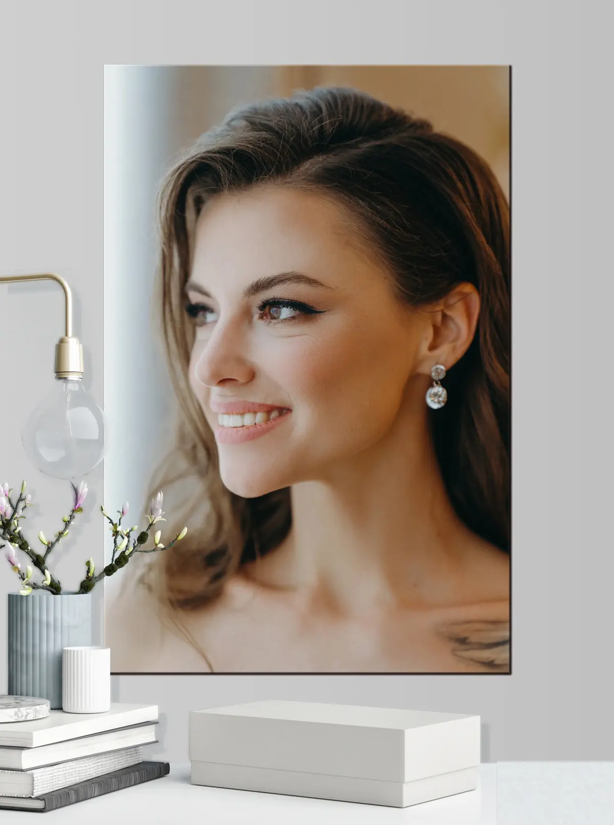 Paveikslėlis Šypsena, blakstienos ir žmogaus kūnas s33245