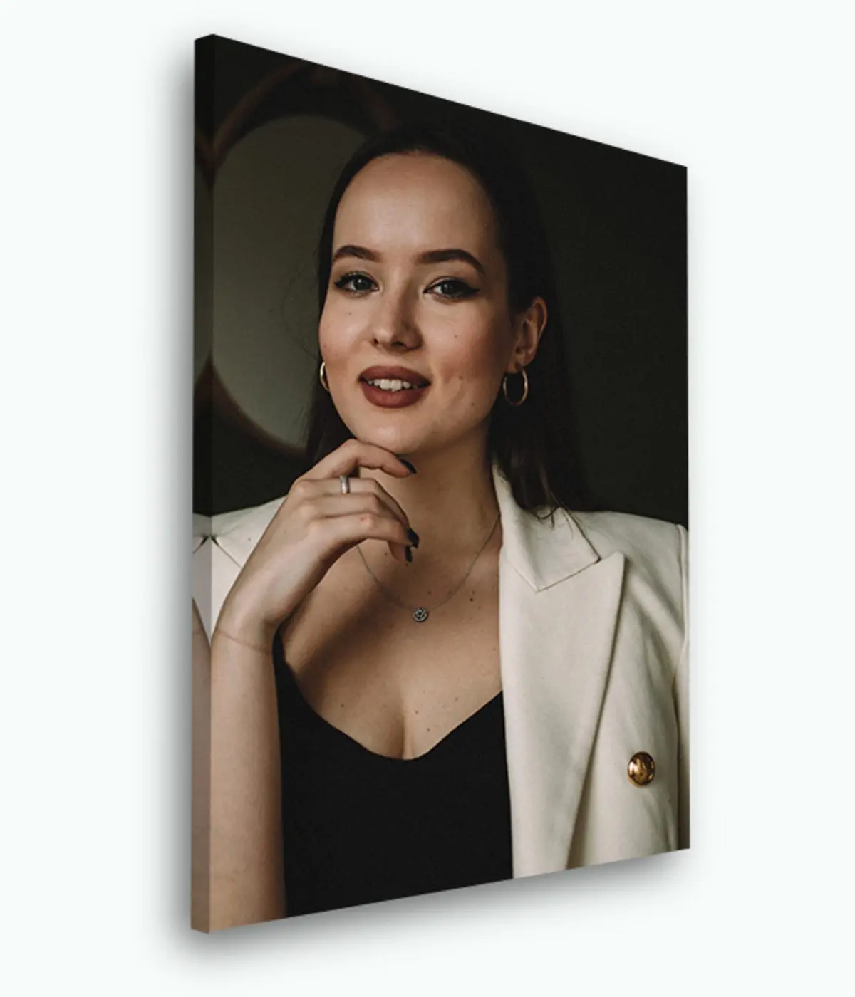 Paveikslėlis Veidas, plaukai ir lūpos s33379