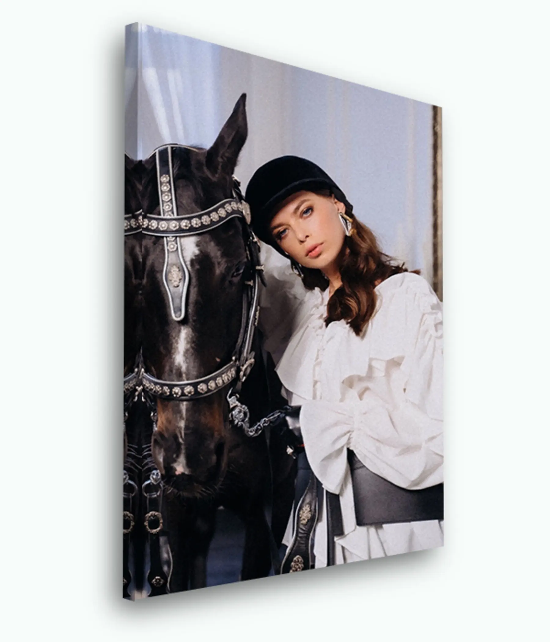 Paveikslėlis Arklys, augalas ir rankovė s33405