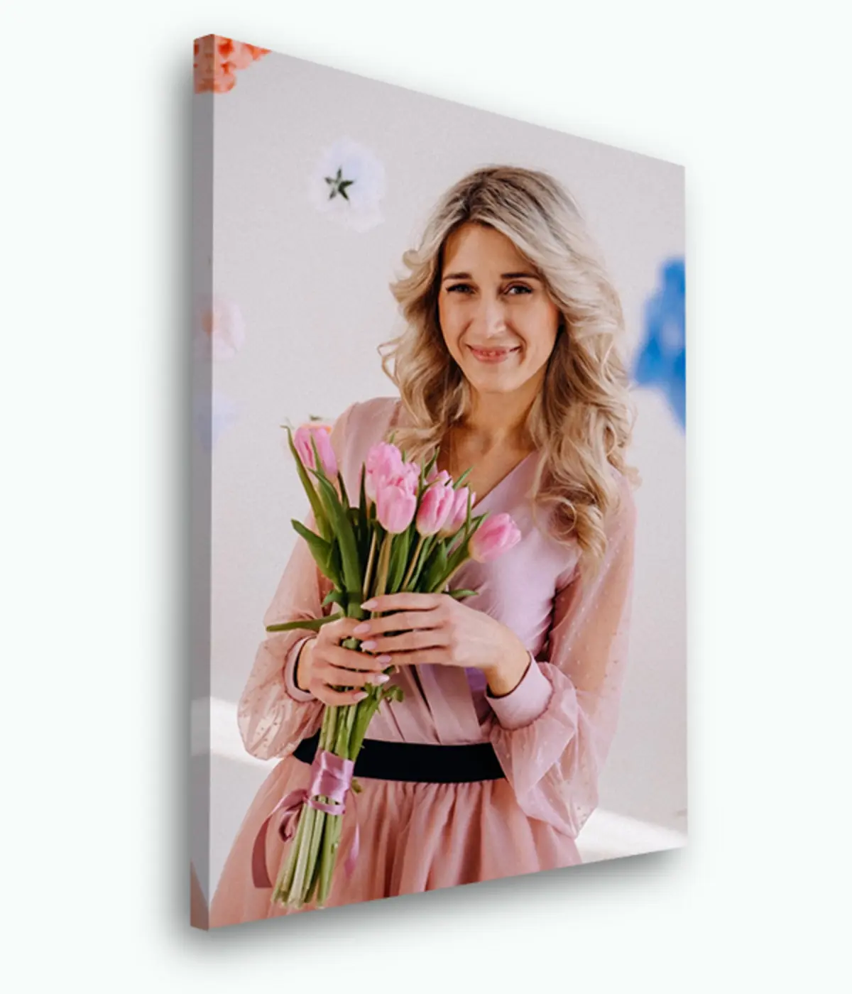 Paveikslėlis Šypsena, oranžinė spalva ir suknelė s33408