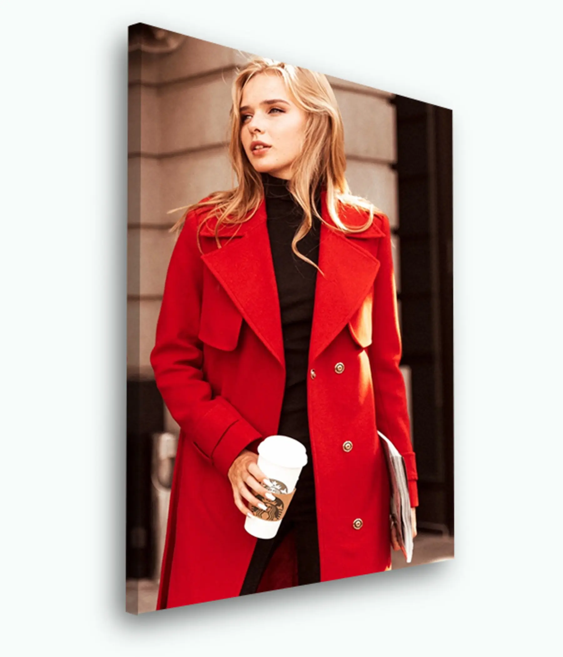 Paveikslėlis Veidas, augalai ir viršutiniai drabužiai s33436