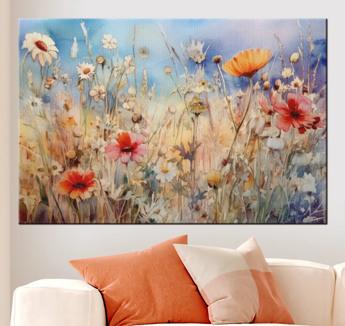 Paveikslėlis Gėlė, debesis ir dangus s33669