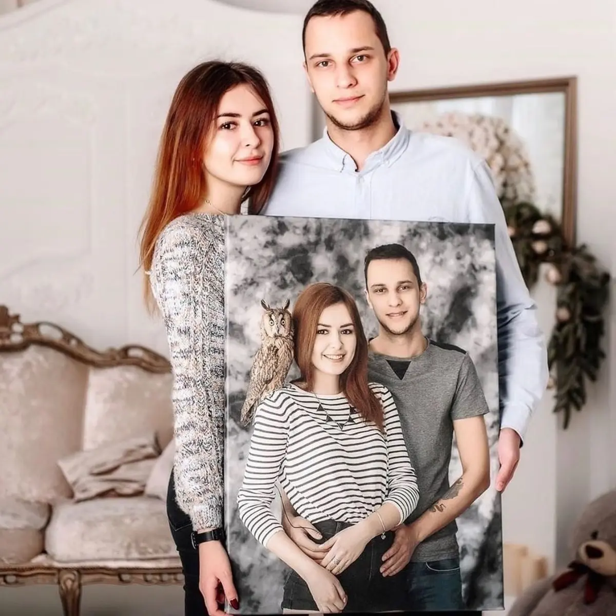 Paveikslėlis Veidas, šypsena ir šukuosena s34645