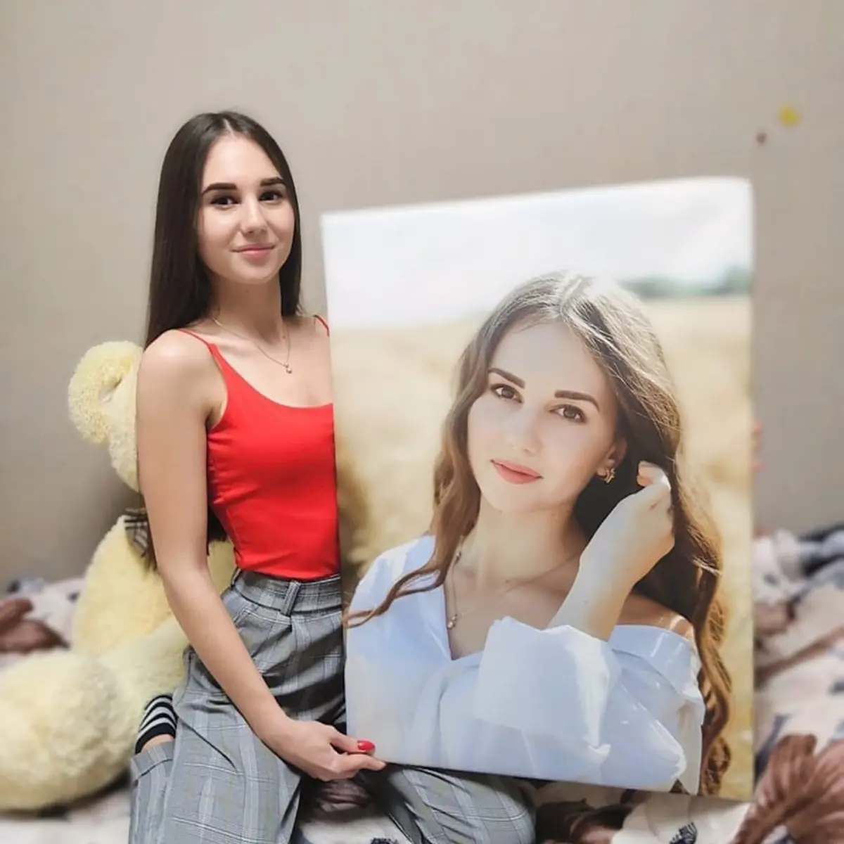 Paveikslėlis Šypsenos, peties ir blykstės fotografavimas s34692