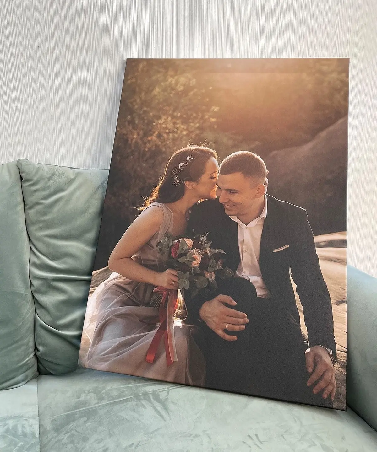 Paveikslėlis Nuotaka, vestuvinė suknelė ir nuotraukų rėmelis s34699